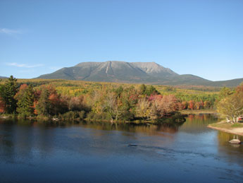 Katahdin in Autumn