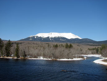 Katahdin in Winter